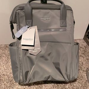 Gray Baggalini Backpack